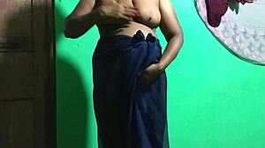 Cucumber Delights with Horny Indian Milf