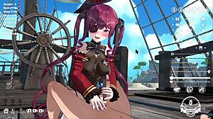 Captain Be Horny Sailin', Wanna Bang My Big-Breasted Dream Captain!