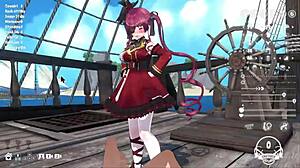 Captain Be Horny Sailin', Wanna Bang My Big-Breasted Dream Captain!