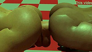 i love lisa and her friend playing with dildos