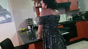 Check Out This Skinny Brunette MILF Smoking in Wild Compilation!  