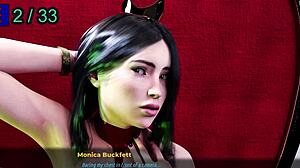 Monica’s Steamy Model Photoshoot in 3D Cartoon