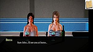 Two Hot Redheads Ride Thick Cock for Creamy Finish