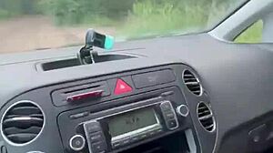 omg, my fan caught me in the woods and drilled me hard at work