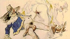 Vintage Erotic Illustration Unveils Retro Anime Charm