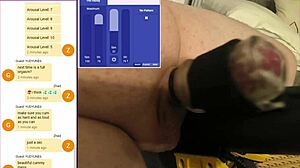 Scarrzhed Exposes Himself Online, Strangers Jerk Him to Four Intense Ejaculations