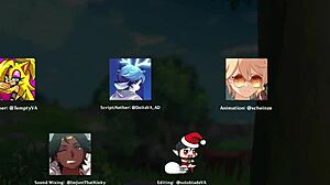 Outride her in genshin impact amber x aether animation