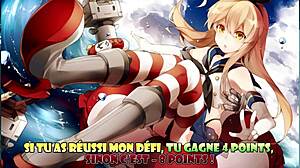 shimakaze wants to make you her sexual slave in hentai kancolle femdom joi cbt feet anal