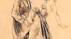 Vintage Erotic Illustration Unveils Retro Anime Charm