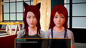 My new family 407 featuring big tits blonde milf and redhead