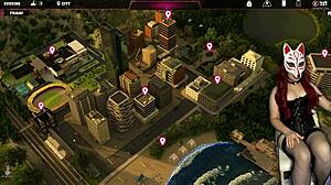 Sexy college student strips naked in wild debauchery!