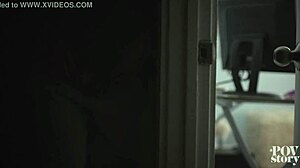 black girl takes double penetration from big dick futa girls face fucked and squirting