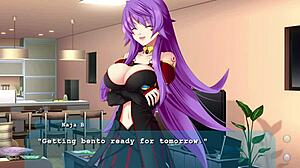 Princess comforts dragonwomen in hentai fan disc episode nine