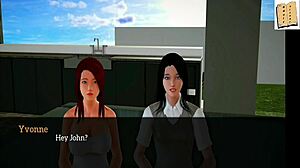 Two Hot Redheads Ride Thick Cock for Creamy Finish