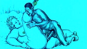 hey, ever seen such steamy vintage erotic cartoons like this?