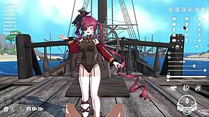 Captain Be Horny Sailin', Wanna Bang My Big-Breasted Dream Captain!