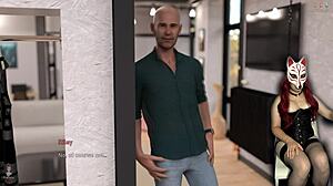 Sexy college student strips naked in wild debauchery!