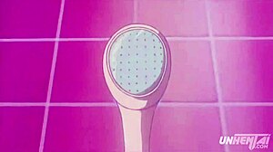 Hentai Shower with Busty Stepsister Gets Steamy Uncensored!