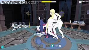 futanari hardcore anal in ero ring gameplay action