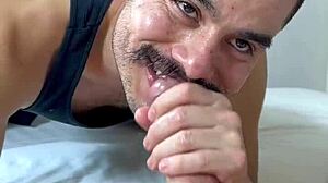 Sexy daddy waited to pound my hairy hole in part 4 action