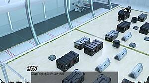 Stranded in Space 137 shows plans to bang a busty Indian milf in sexy outfit