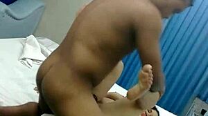 Hotwife Karina Bangs Friend in Motel While Hubby Watches! 🔥