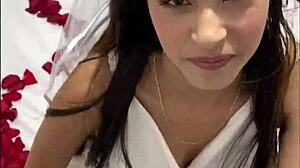 raw honeymoon banging with intense deepthroat action