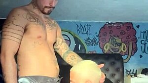 Yo, this young stud pounded hard with mature muscle!