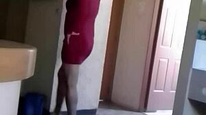 Travesti from Tultitlán getting wild in action! 🔥