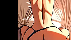 this sexy woman gets fucked by a man in anime hentai ai