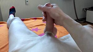 Watching German Gay POV Cumshot with Skinny Young 18+ Guy