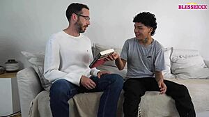 Social Educator Offers Cock to Young Spanish Twink