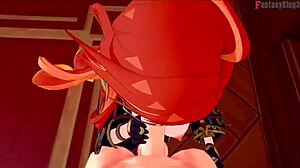 Mavuika sucks and fucks in Jean's office POV