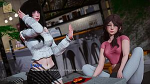 i'm exploring eternum 212, a mature 3d anime game with sexy outfits and huge tits