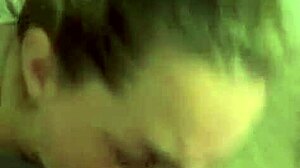 She always gives that sloppy blowjob and facial