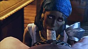 sfm boombayeh hmv with wild hentai shemale action