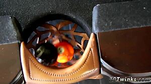 Recording Small 18+ Gay Boy and Muscle Extreme Encounters