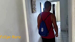 He wanted to work out his glutes with hard anal