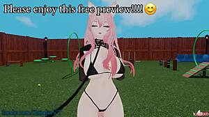 Catgirl Trained to Squirt