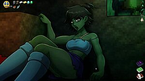 Hornycraft Parody Leads To Public Creampie!