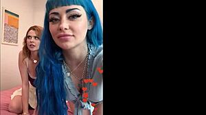 Jewelz Blu和Elly Clutch禁忌性直播太骚被封杀