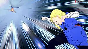 Master Roshi Gets Blowjob from Android 18 for Cash in Dragon Ball Zex Fantasy