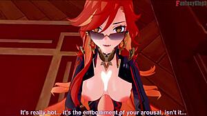 Mavuika sucks and fucks in Jean's office POV