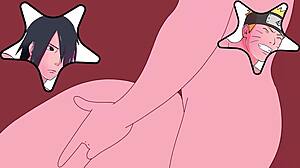 Naruto and sasuke explore gay sex in usa hentai anime