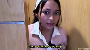 继妹拿走我的第一次，然后被抓包了！