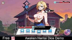 awaken hentai dice demo with erotic anime game 😏