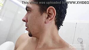 Why do you love fucking in the bathroom with big cock?