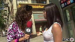 wet t-shirt contest turns into wild outdoor sucking