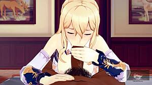 I prank Klee in adventure.