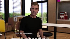 Horny Busty Redhead Roommate Fucks in Dorm 3D Game